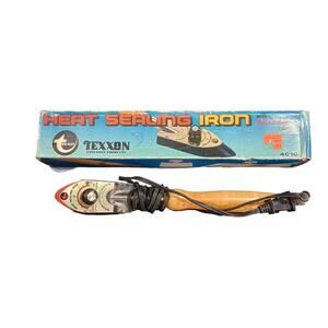 Texxon Heat Sealing Iron with Iron Rock Coating - works
